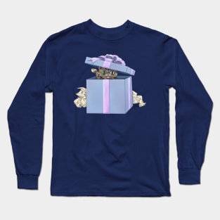 Cat in a Box Long Sleeve T-Shirt